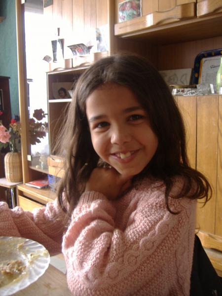 Alex  à  table